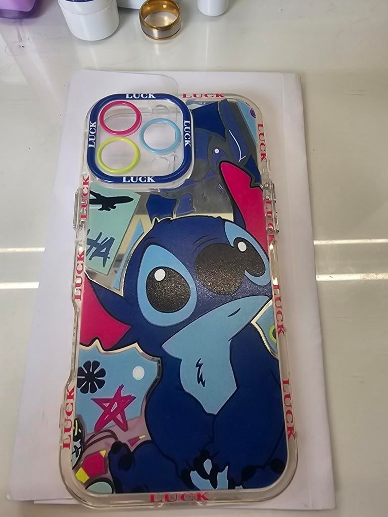 iPhone 16 Pro Max Hoesje - Stitch Design, Ophalen of Verzenden