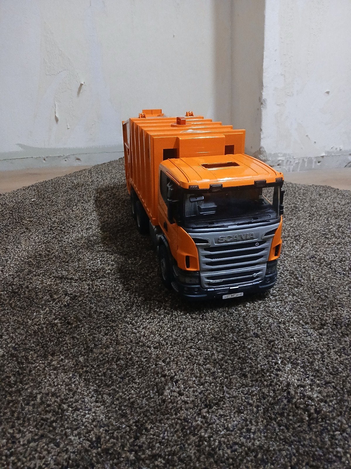 bruder vuilniswagen, Ophalen of Verzenden, Zo goed als nieuw