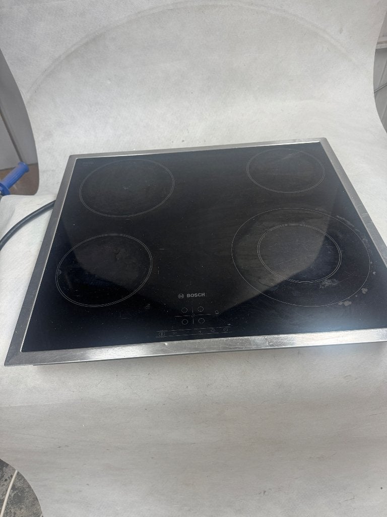 Bosch inductie kookplaat, Witgoed en Apparatuur, Kookplaten, Ophalen, Gebruikt, 4 kookzones, Inbouw