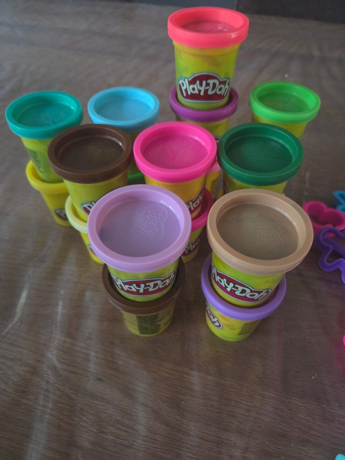 play doh klei, Ophalen, Gebruikt