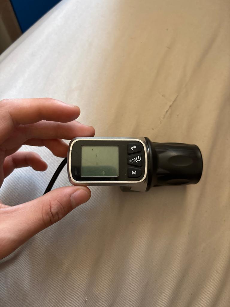 E-bike Display met Gashendel en Kabel, Verzenden, Gebruikt