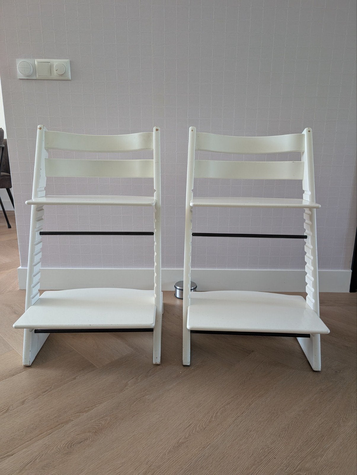 Stokke triptrapstoel trip trap kinderstoel sokkoo stoel, Ophalen, Gebruikt, Meegroeistoel, Aanschuifbaar