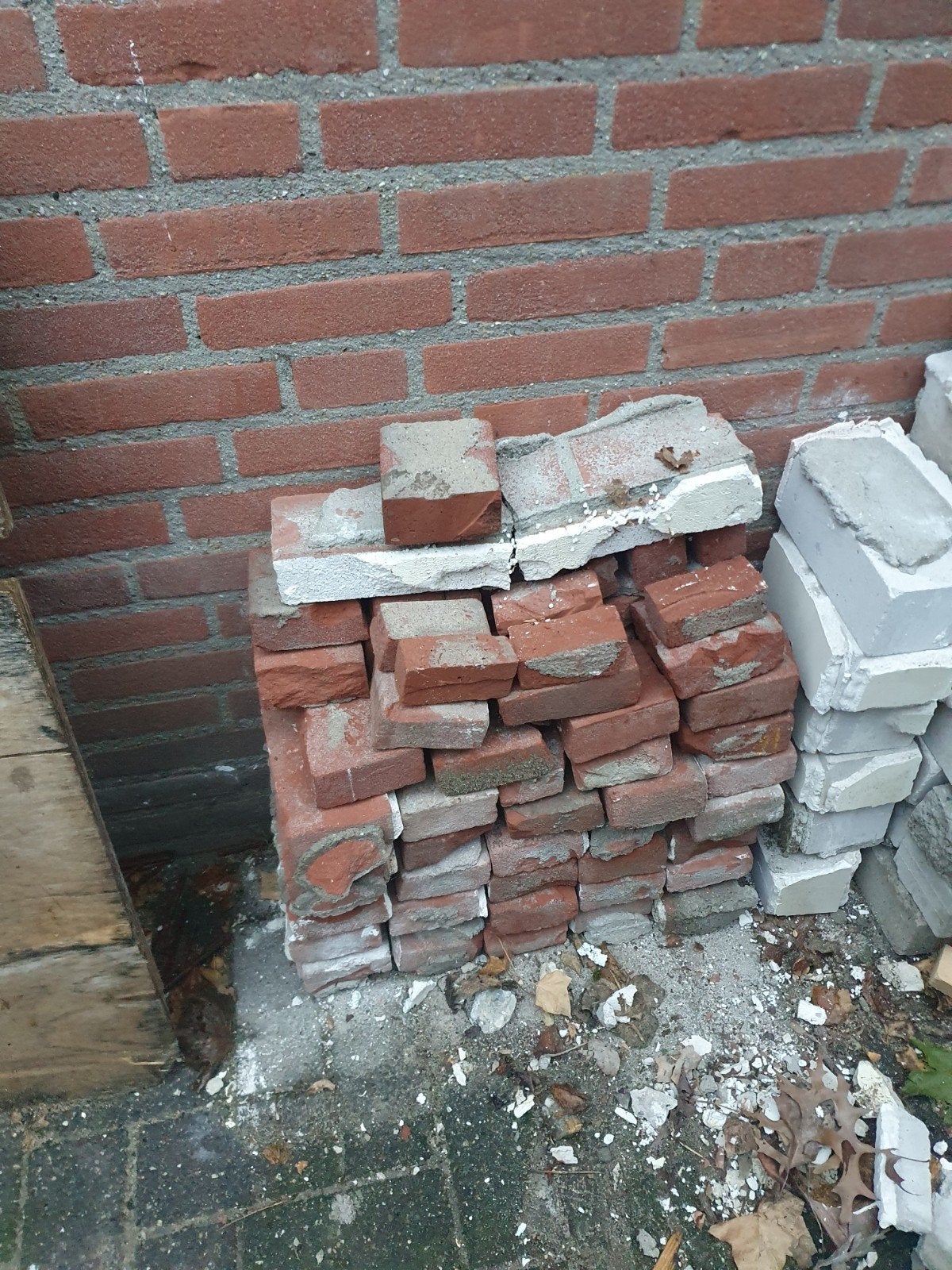 Gebruikte metselstenen, Doe-het-zelf en Verbouw, Ophalen, Gebruikt, Bakstenen