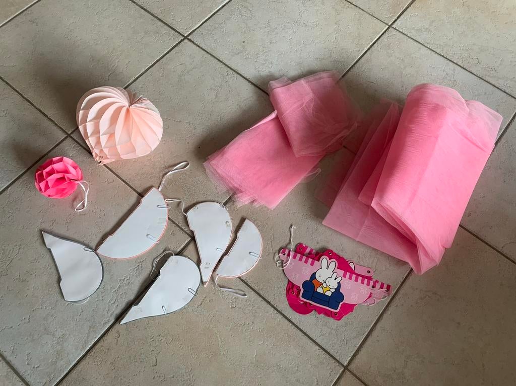 Geboorte versiering meisje, Ophalen of Verzenden, Zo goed als nieuw, Versiering, Geboorte of Huwelijk