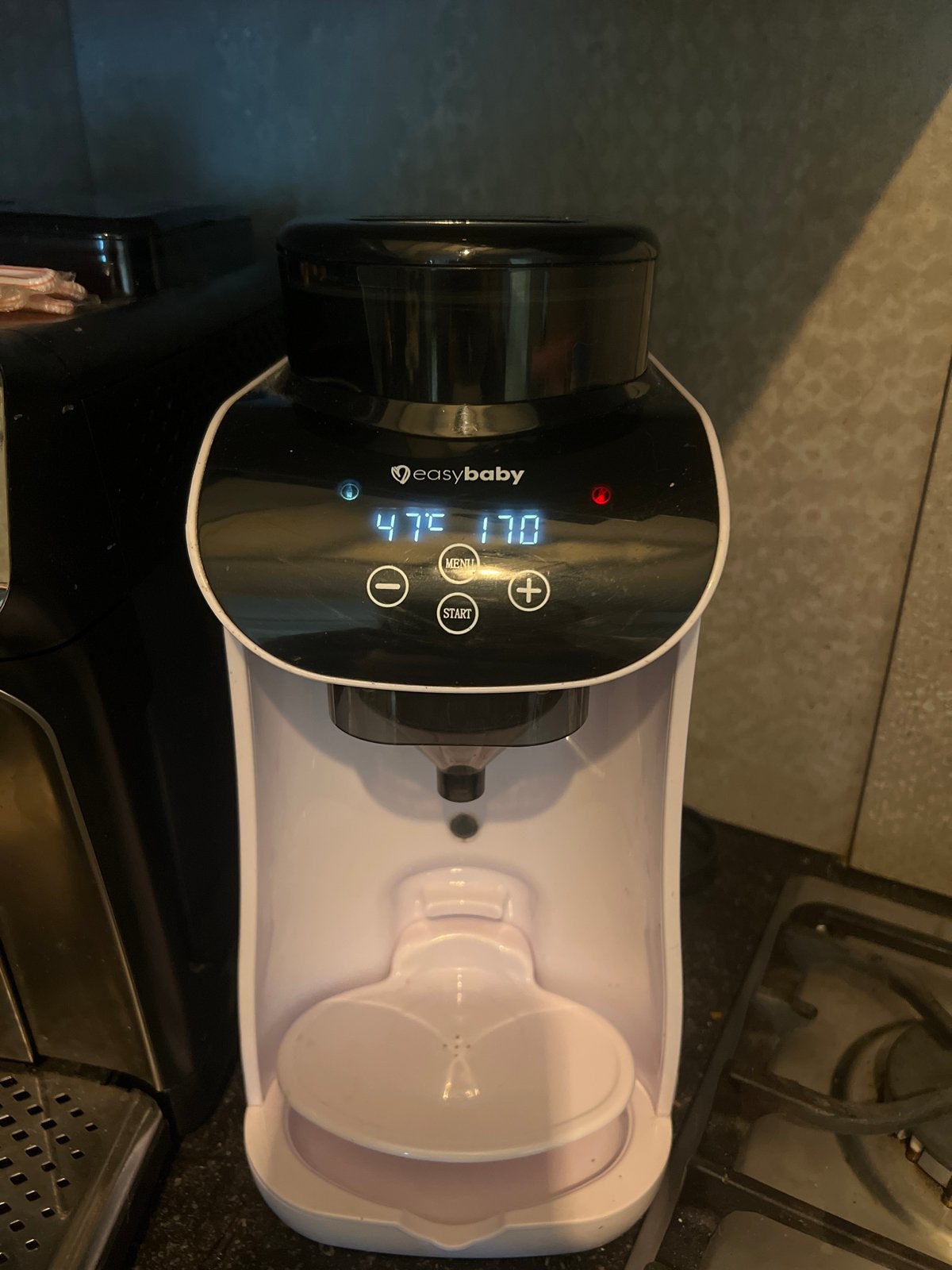 Easybaby melk apparaat - Prima staat, Ophalen of Verzenden, Gebruikt, Flessenmaker, Easybaby