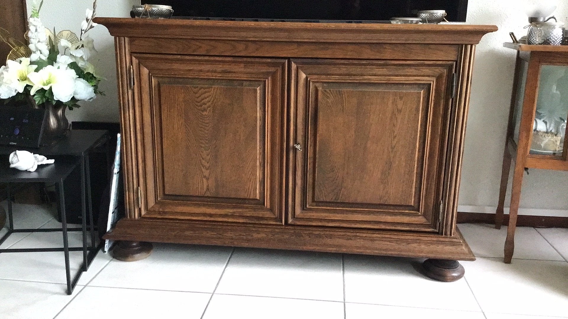 TV Kast, Ophalen, Gebruikt, 100 tot 150 cm, 100 tot 150 cm