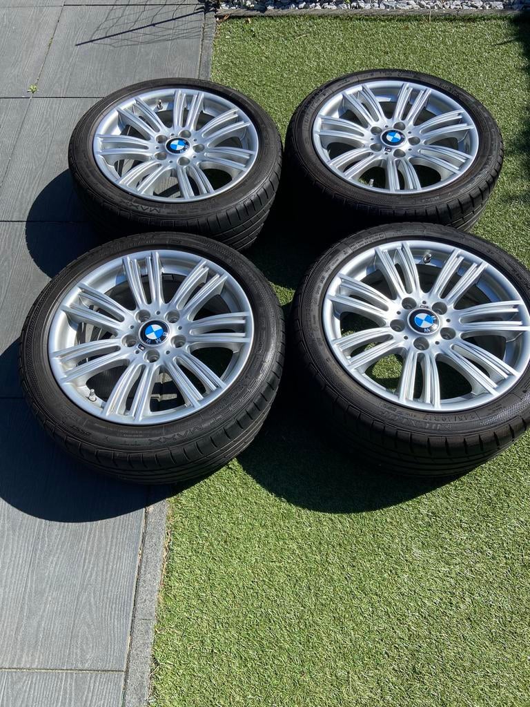 BMW M Breedset orig bmw Velgen F20 F21 - Zomerbanden, Ophalen, Gebruikt, Banden en Velgen, 17 inch