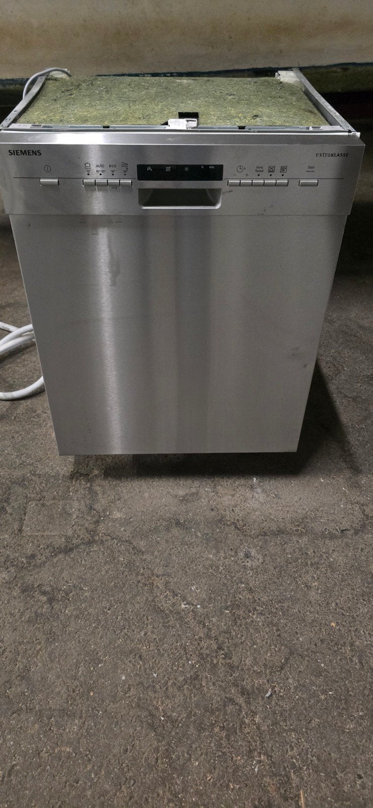 siemens rvs inbouw vaatwasser, Ophalen, Minder dan 85 cm, Eco programma, Zo goed als nieuw