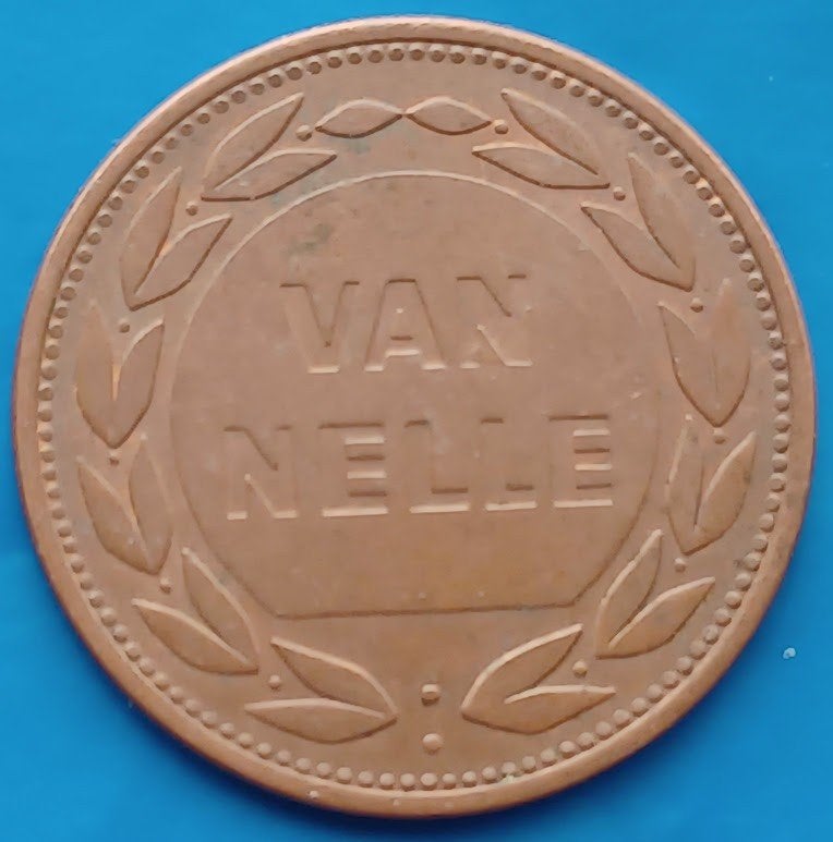 Token - Van Nelle Braspenning - 1970, Verzenden, Brons, Nederland
