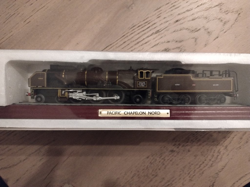 Modeltrein. De pacific chapelon nord., Gebruikt, Ophalen, Overige merken, Gelijkstroom