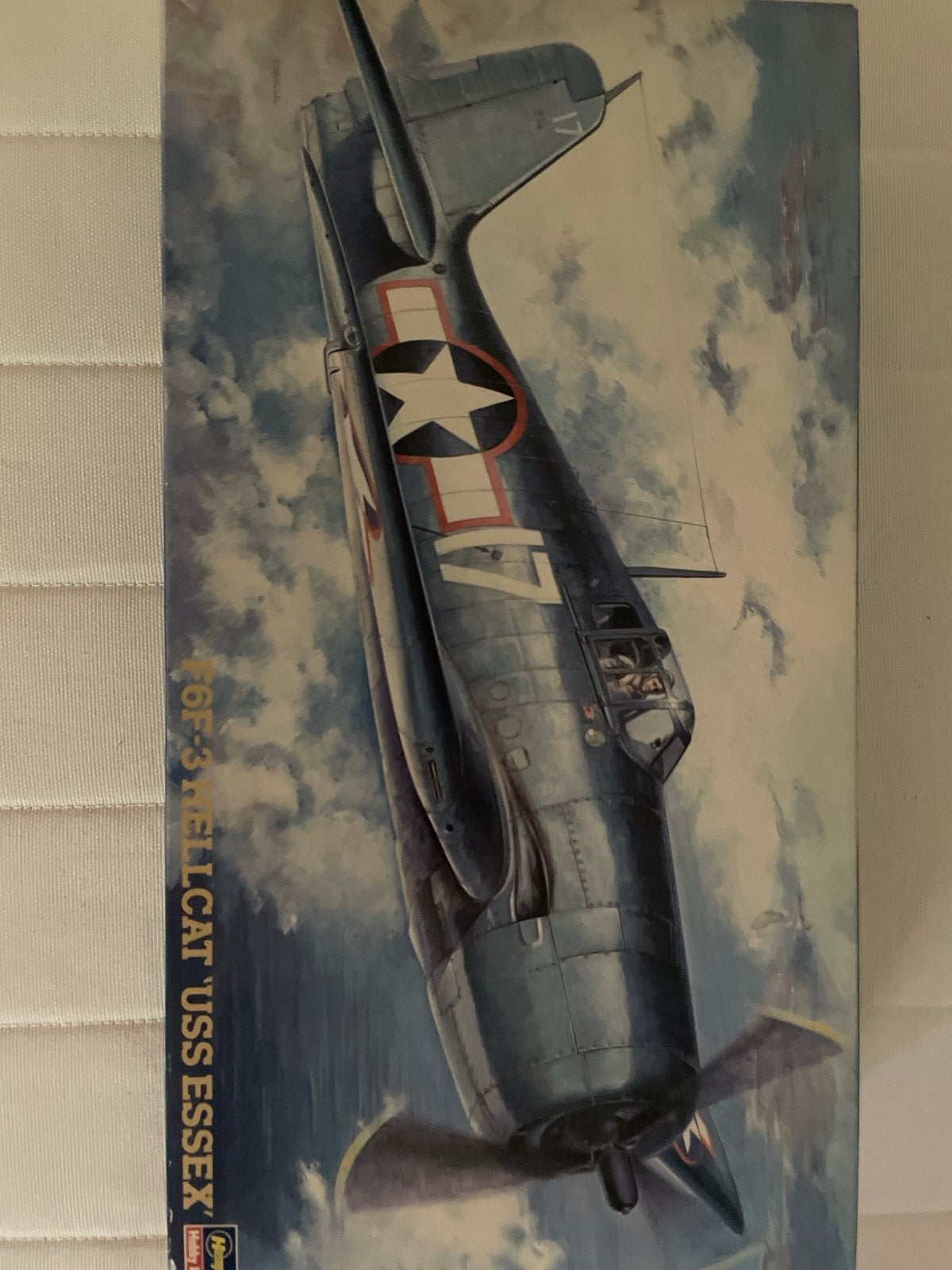 Hobby Boss F6F-3 Hellcat USS Essex modelbouwkit, 1:72 tot 1:144, Nieuw, Vliegtuig, Ophalen