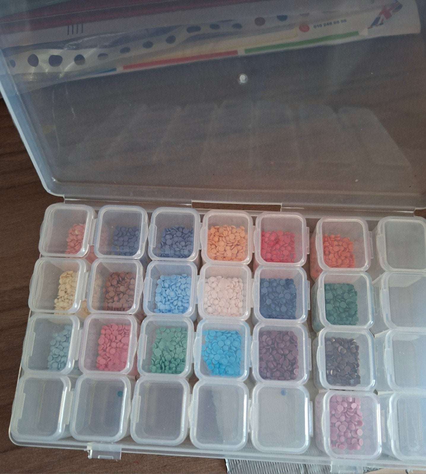 Diamond steentjes, Ophalen, Gebruikt