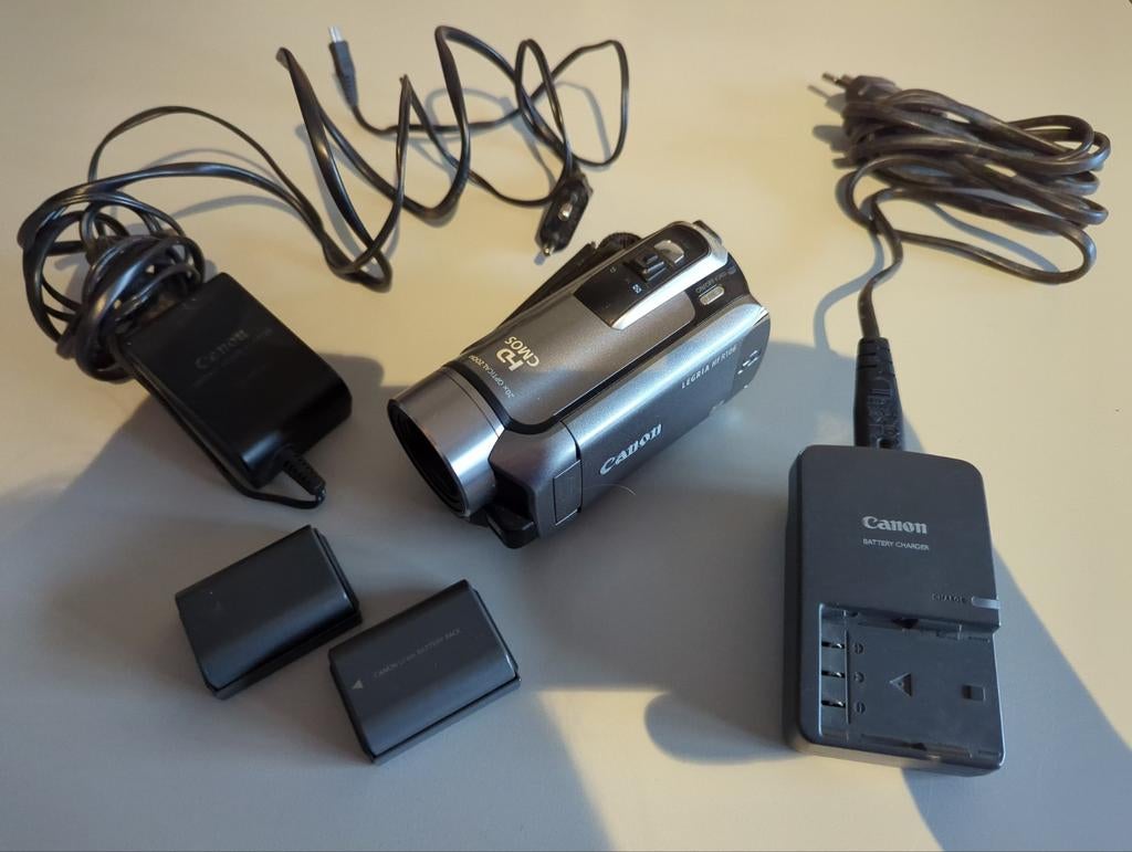 Canon Legria FS406 Camcorder met accessoires, Ophalen of Verzenden