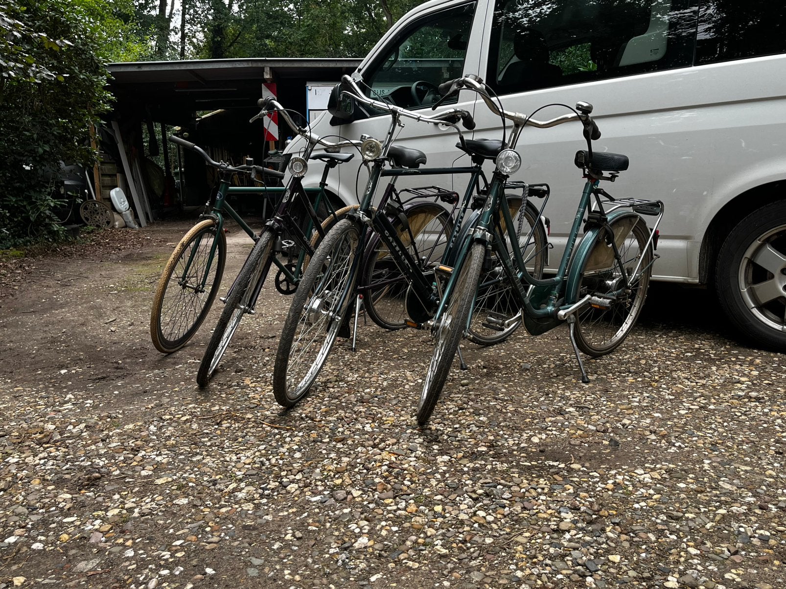 Fietsen, Ophalen, Gebruikt