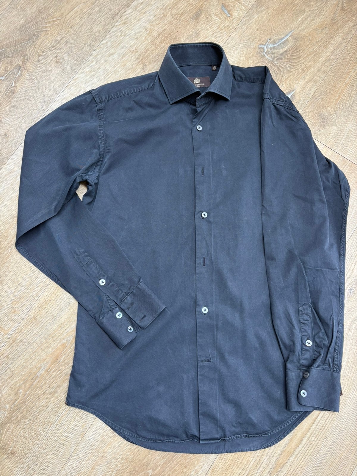Circle of Gentleman overhemd zwart, maat 39, Ophalen of Verzenden, Gedragen, Zwart, Halswijdte 39/40 (M)