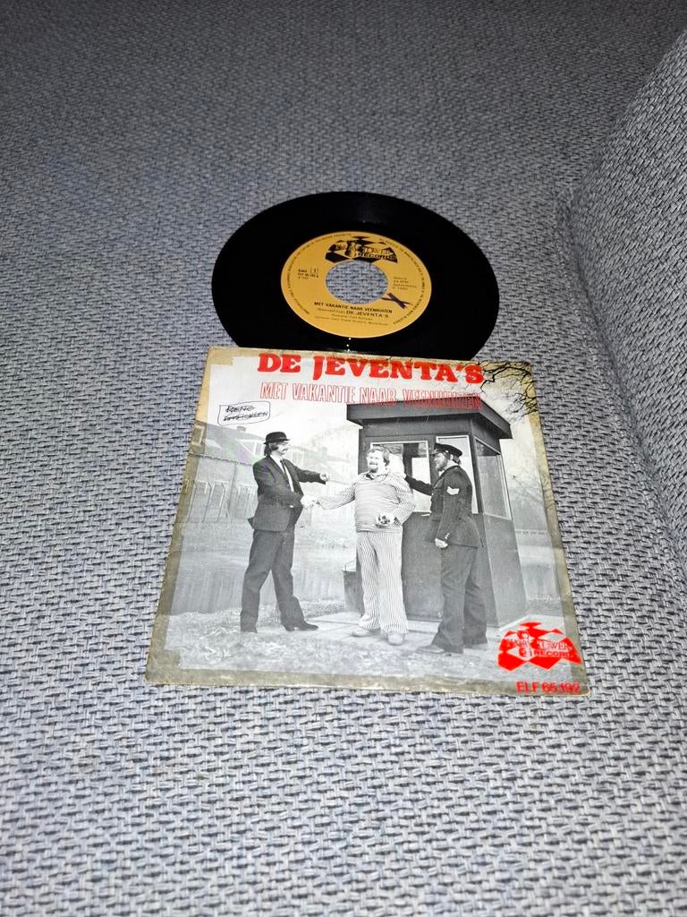 De Jeventa's - Met Vakantie Naar Veenhuizen, Cd's en Dvd's, Vinyl | Nederlandstalig, Ophalen of Verzenden, Gebruikt, 7 inch