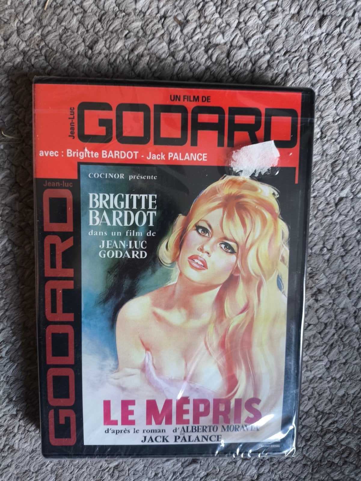 Godard Brigitte Bardot le mepris dvd, Alle leeftijden, Ophalen of Verzenden, Zo goed als nieuw, Overige gebieden