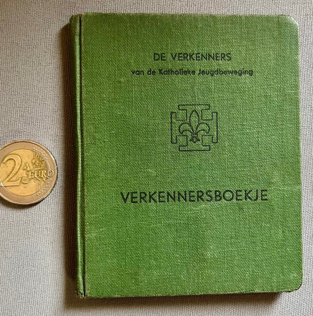 Verkennersboekje v.d. Katholieke Jeugdbeweging, 1959, Verzamelen, Ophalen of Verzenden, Gebruikt, Overige typen