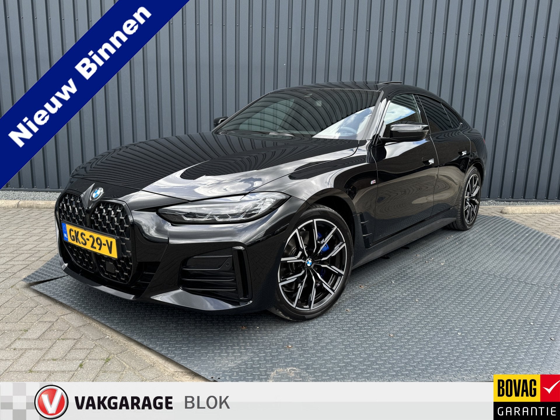 BMW 4 Serie Gran Coupé 420i Business Edition Plus | M-Sport, Auto's, Automaat, Gebruikt, Zwart, Bedrijf