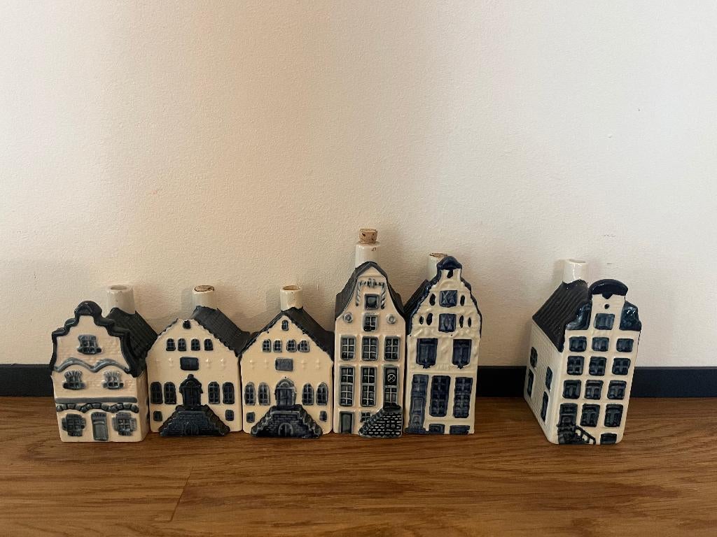Oude KLM Huisjes, Rynbende, 1, 2x4, 9, 10 + Asbak huisje, Verzamelen, KLM Huisjes, Ophalen of Verzenden, Gebruikt, 1 t/m 20