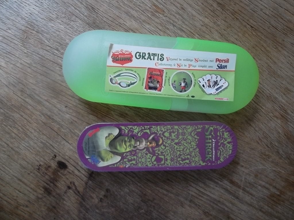 Shrek kaartspel in koker Persil-Silan, Ophalen of Verzenden, Nieuw, Joker(s)