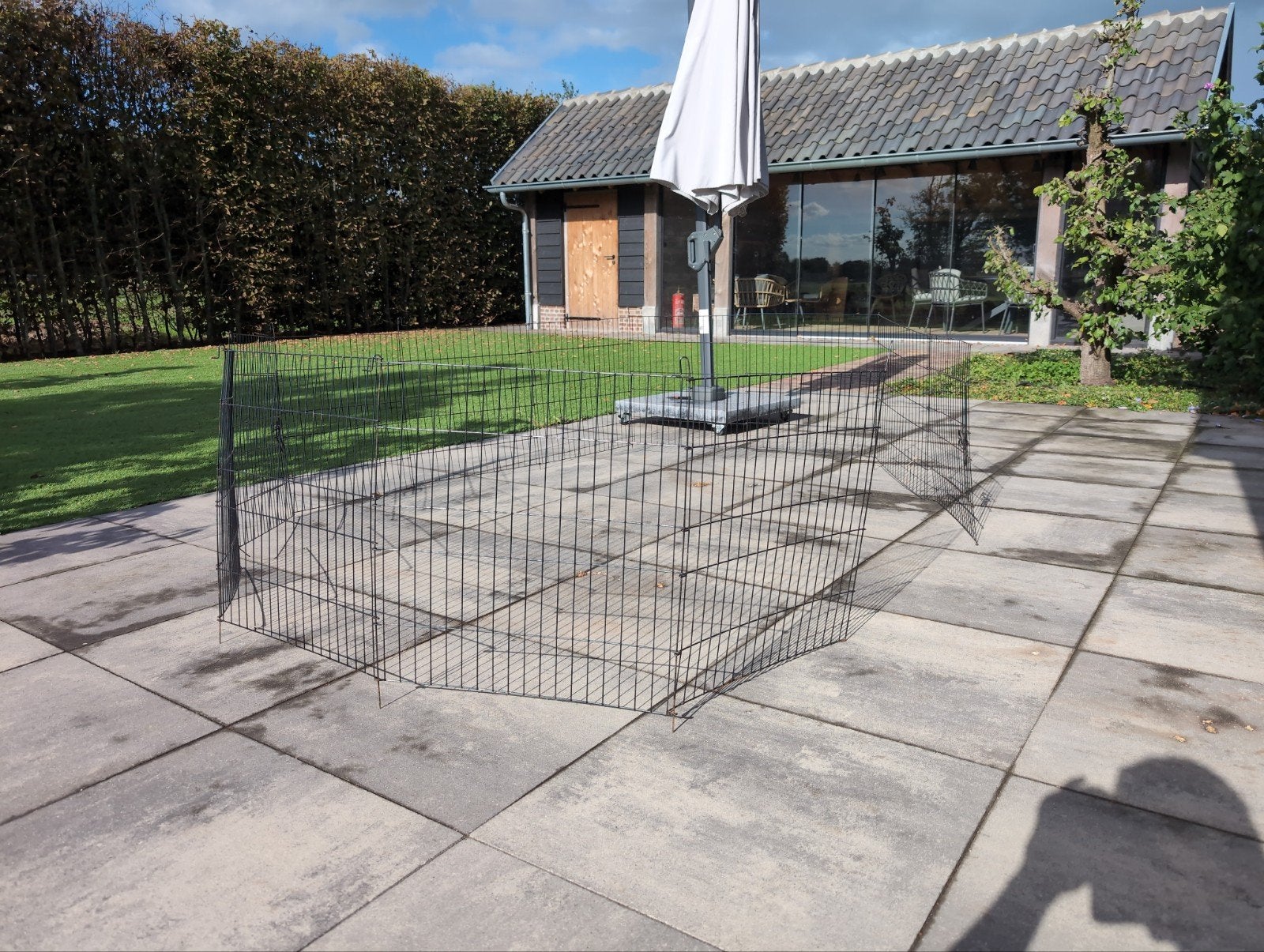 2 x hekwerk ren voor konijn of huisdier 60cm hoog en 5,6m la, Dieren en Toebehoren, Cavia, 110 cm of meer, 60 tot 90 cm, Ophalen of Verzenden