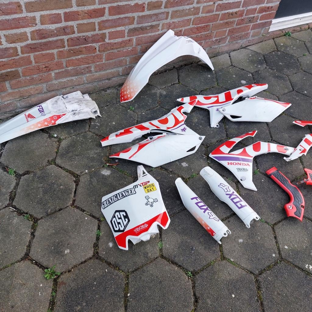 Plasticset Honda CRF450 (2013-2016), Ophalen, Cmx, Cmz, Cmx