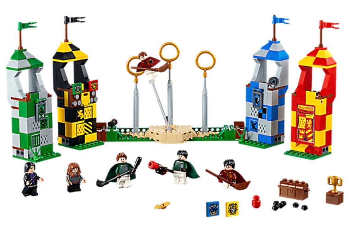 Lego Harry Potter Zwerkbal Wedstrijd 75956, Ophalen, Compleet, Gebruikt, Lego
