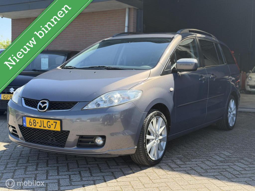 Mazda 5 1.8 TS AIRCO|7 PERSOON|CRUISE|APK!, Auto's, Mazda, Bedrijf, Te koop, ABS, Airbags, Airconditioning, Alarm, Centrale vergrendeling