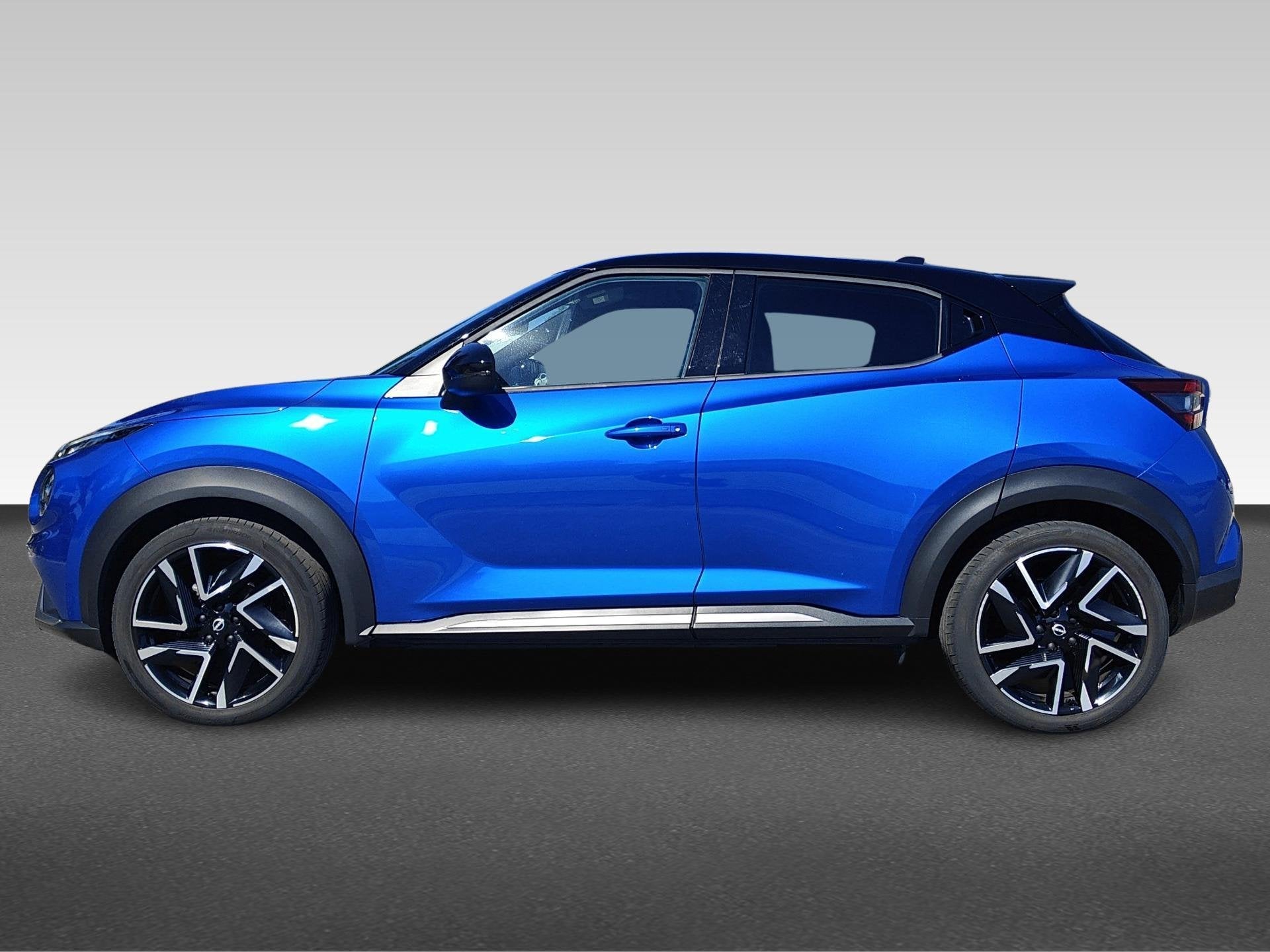 Nissan Juke 1.6 Hybrid N-Design, Auto's, Dealer onderhouden, Gebruikt, 4 cilinders, Blauw