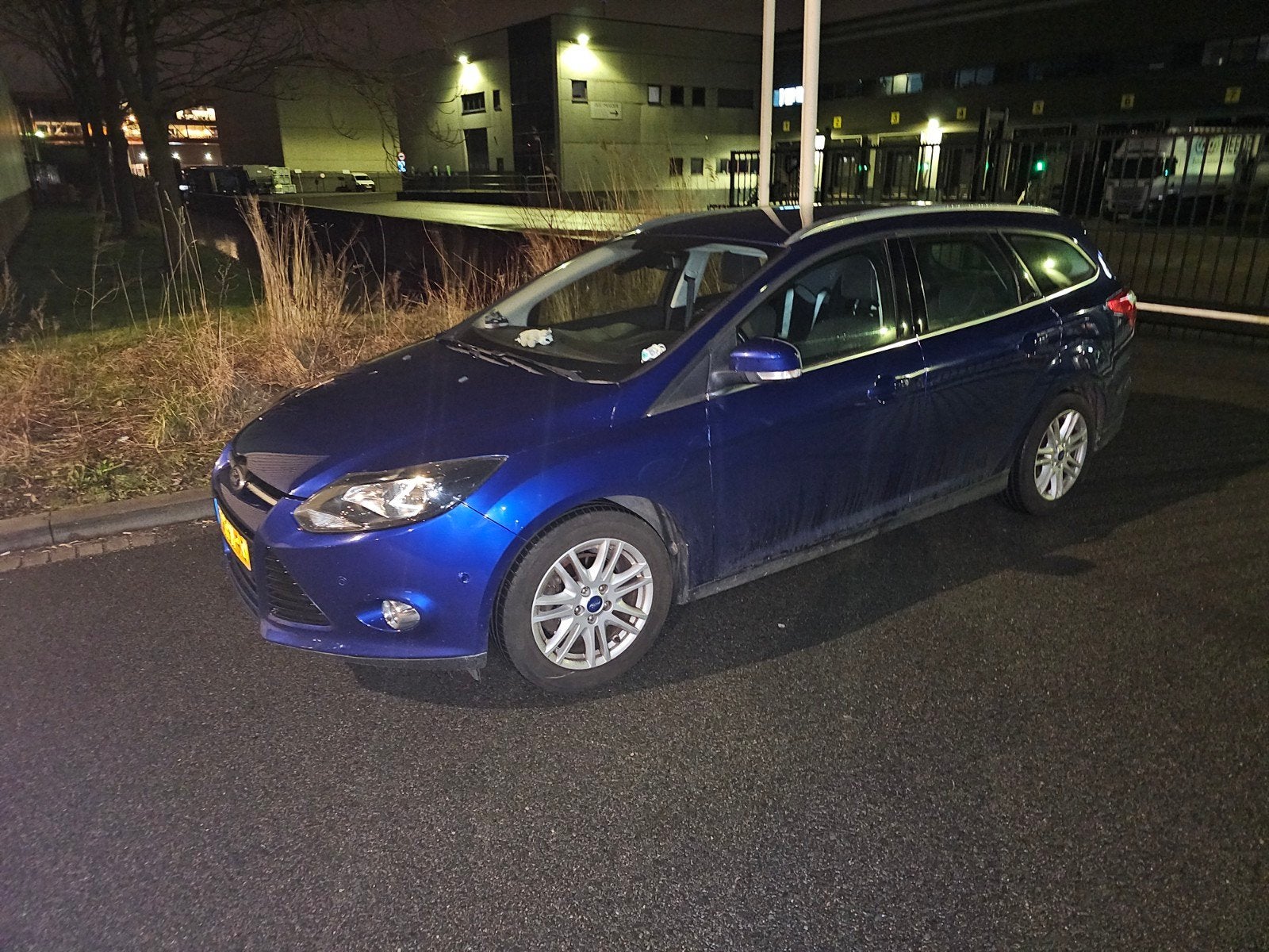Ford Focus 1.0 Ecoboost 92KW Wagon 2014 Blauw, Auto's, Euro 5, Blauw, Origineel Nederlands, Handgeschakeld