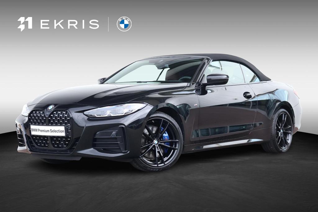 BMW 4-serie Cabrio M440i X-Drive Cabrio / Driving Assistant, Auto's, BMW, Bedrijf, Te koop, 4-Serie, Achteruitrijcamera, Airconditioning
