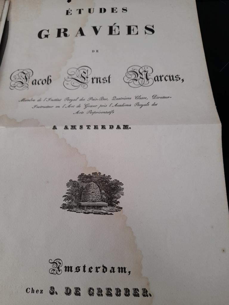 Jacob Ernst Marcus - Het Studie-Prentwerk (1816), Ophalen of Verzenden