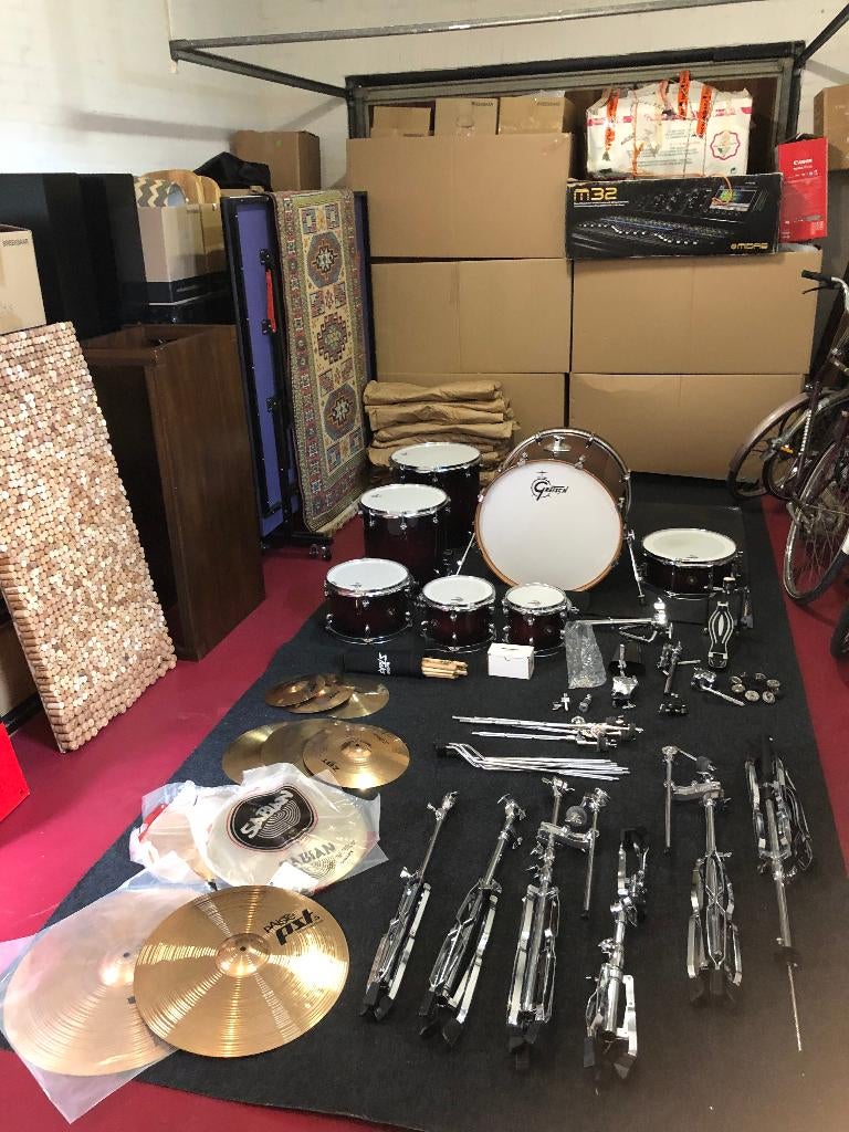 Volledige Gretsch Catalina drumset, Muziek en Instrumenten, Drumstellen en Slagwerk, Ophalen, Zo goed als nieuw, Overige merken
