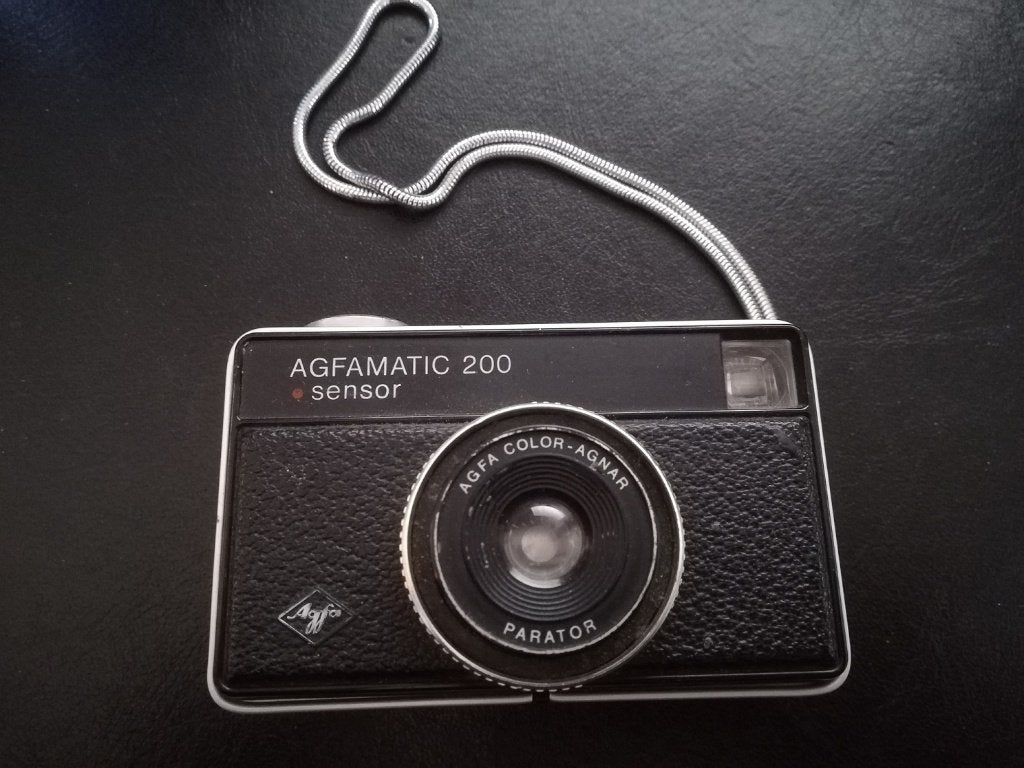 agfametic 200 fototoestel, Ophalen of Verzenden, Gebruikt, Compact, Overige Merken