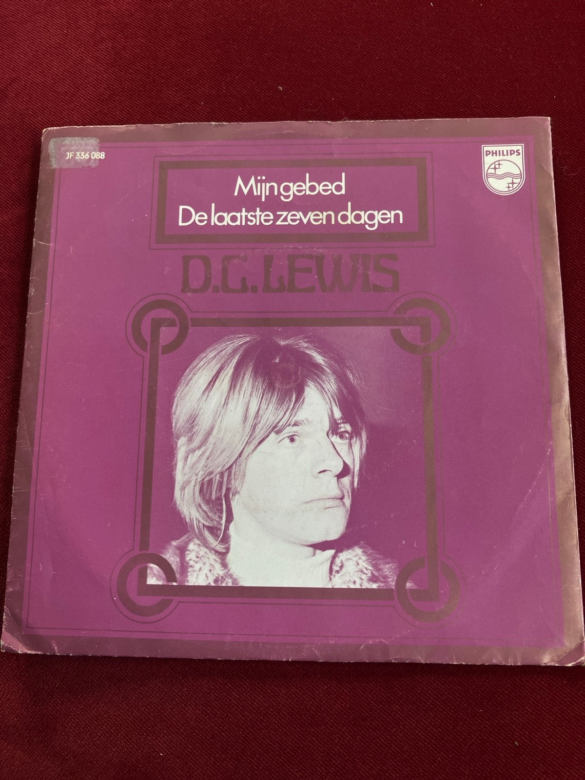 D.C. Lewis - Mijn Gebed / De Laatste Zeven Dagen (Vinyl Sing, Gebruikt, Verzenden, 7 inch, EP