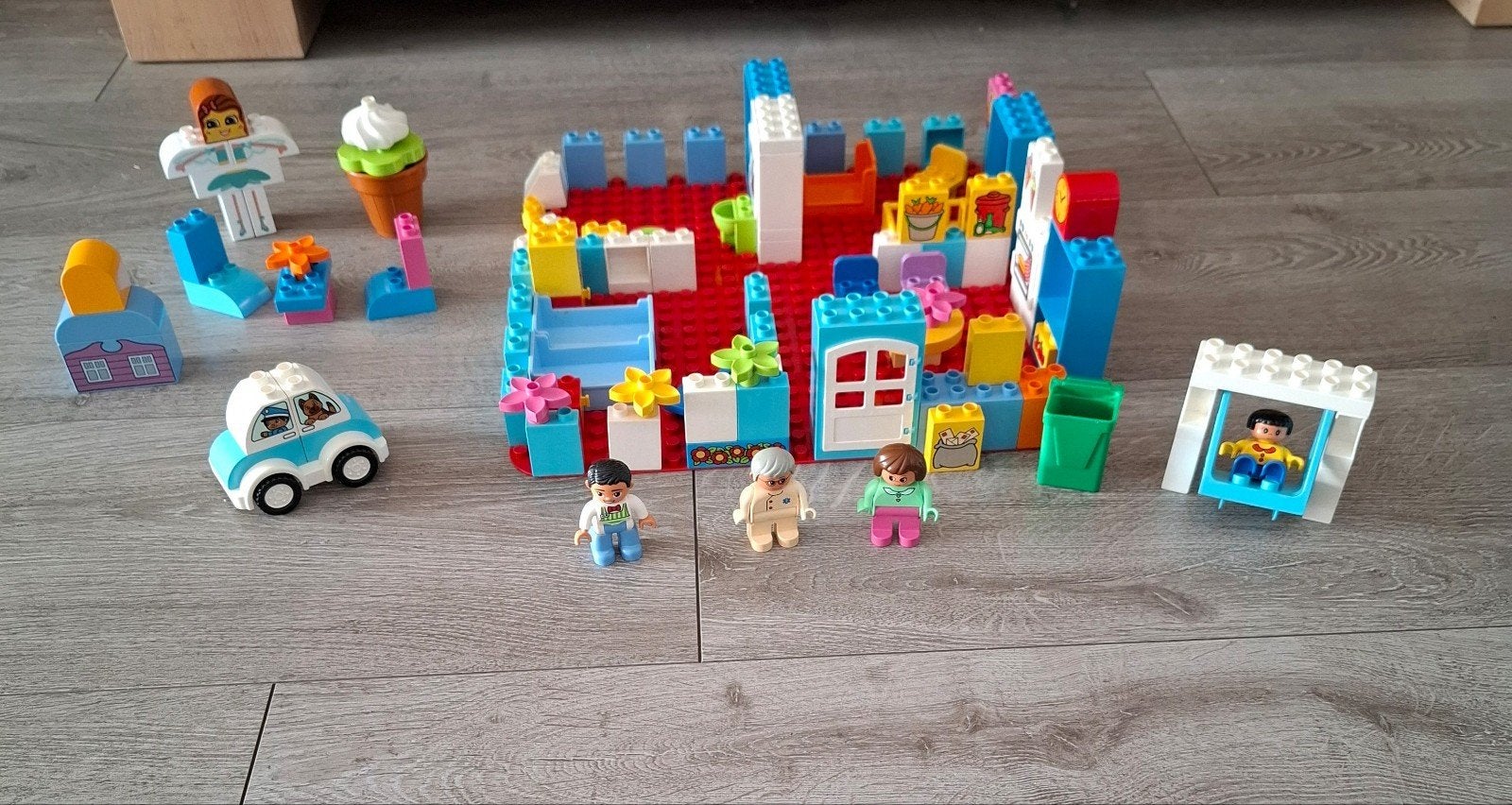 duplo huis speelset, Ophalen of Verzenden, Gebruikt, MOC (eigen creatie), Duplo