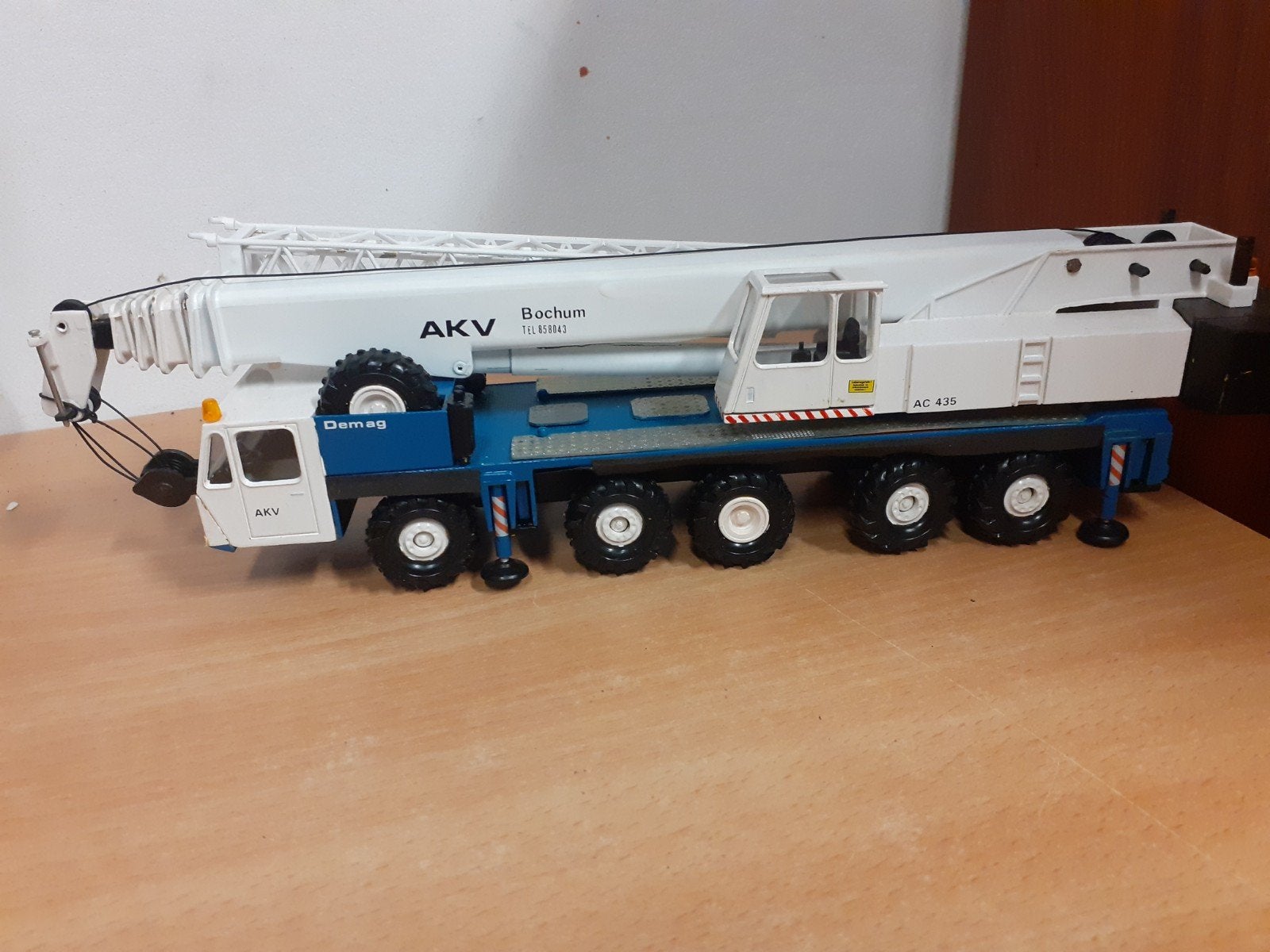 Demag AC 435   5 assige kraan  Conrad 1:50, Ophalen of Verzenden, Hijskraan, Tractor of Landbouw, Conrad