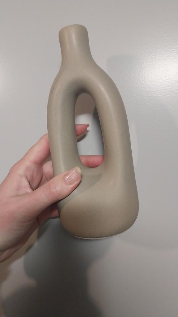 Hk living vaas, Huis en Inrichting, Woonaccessoires | Vazen, Aardewerk of Porselein, Nieuw, Ophalen of Verzenden, Minder dan 50 cm