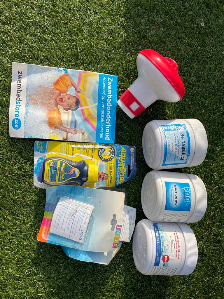 Zwembad onderhoudspakket: pH-tabs, chloor, Minder dan 80 cm, Overige typen, Nieuw, Ophalen of Verzenden