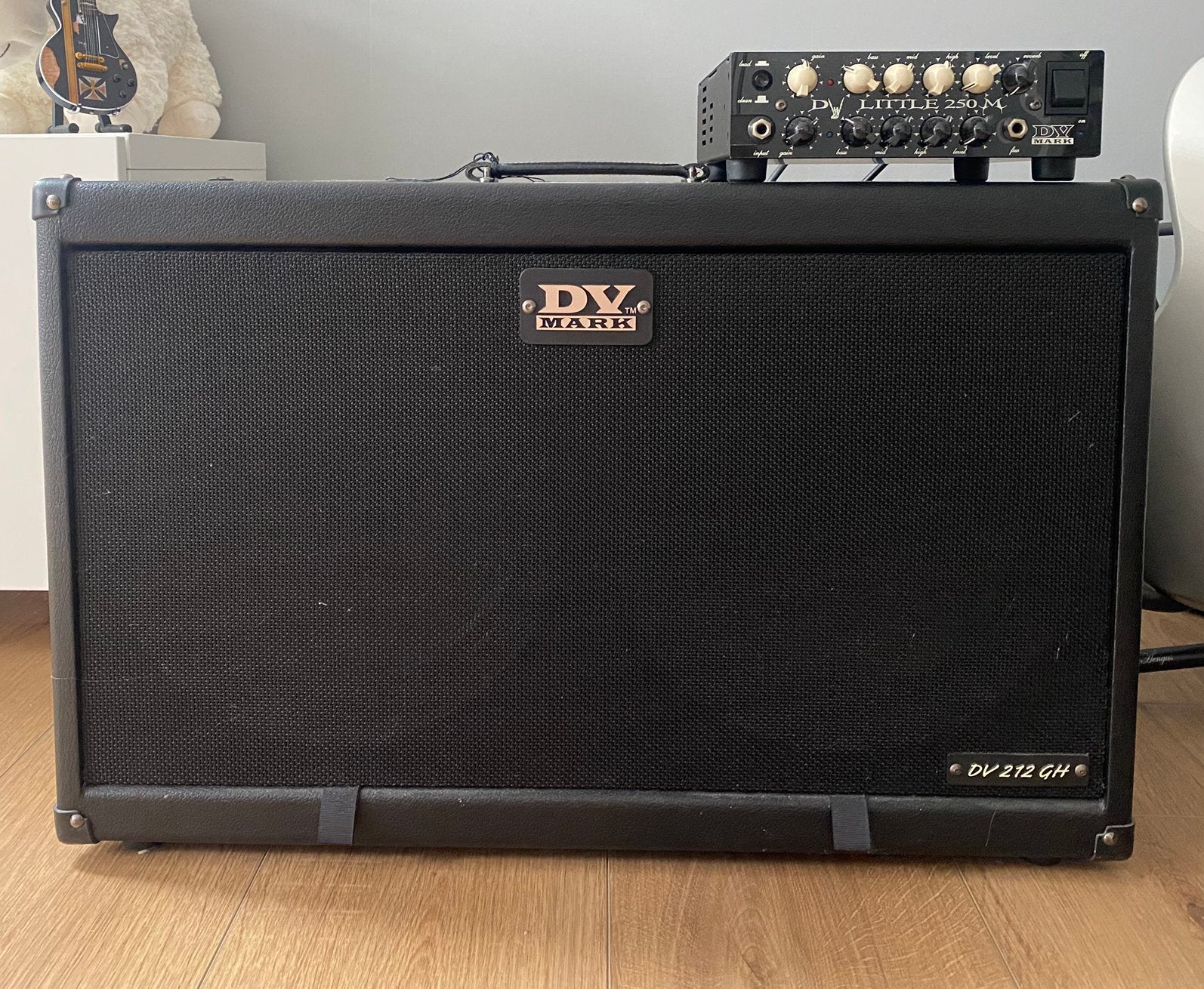 DV Mark Little 250 M + DV 212 GH cabinet, Muziek en Instrumenten, Versterkers | Bas en Gitaar, Gebruikt, Gitaar, 100 watt of meer