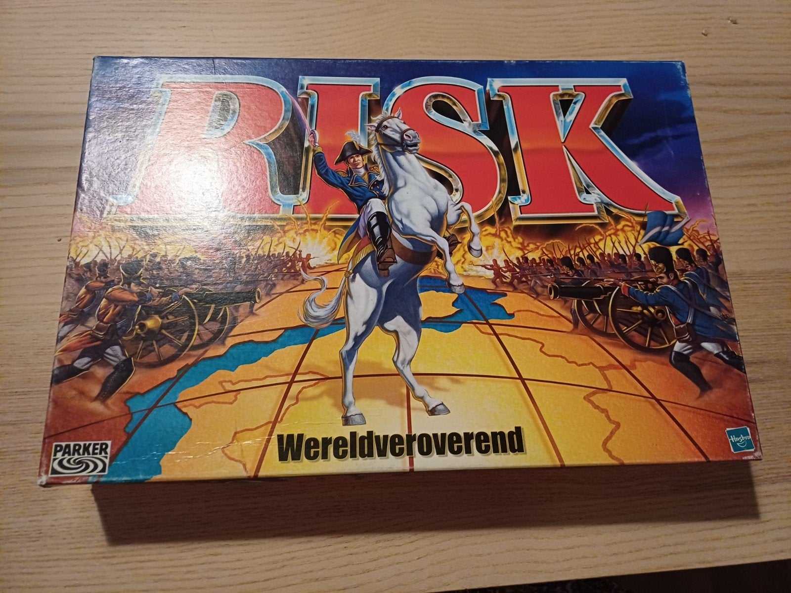 Risk Wereldveroverend Bordspel - Klassieke Editie, Vijf spelers of meer, Ophalen of Verzenden, Zo goed als nieuw, Parker
