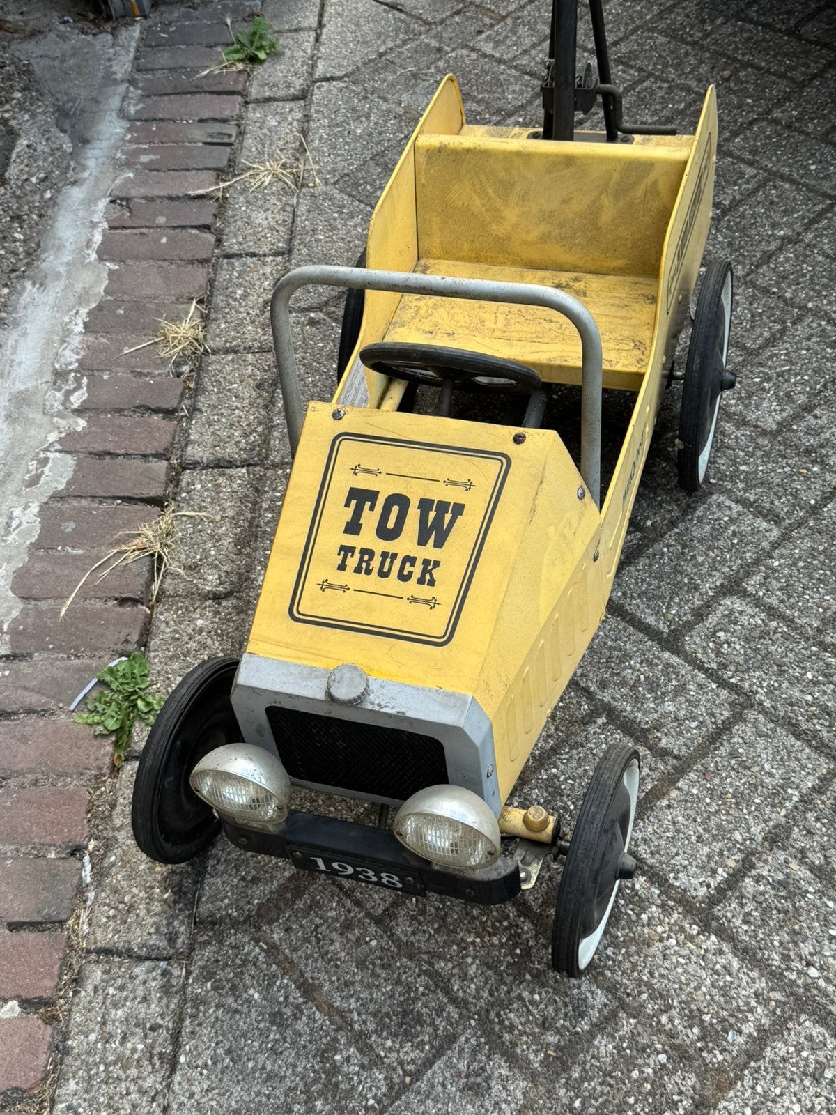 Vintage lighthart tow truck trap auto, Ophalen of Verzenden