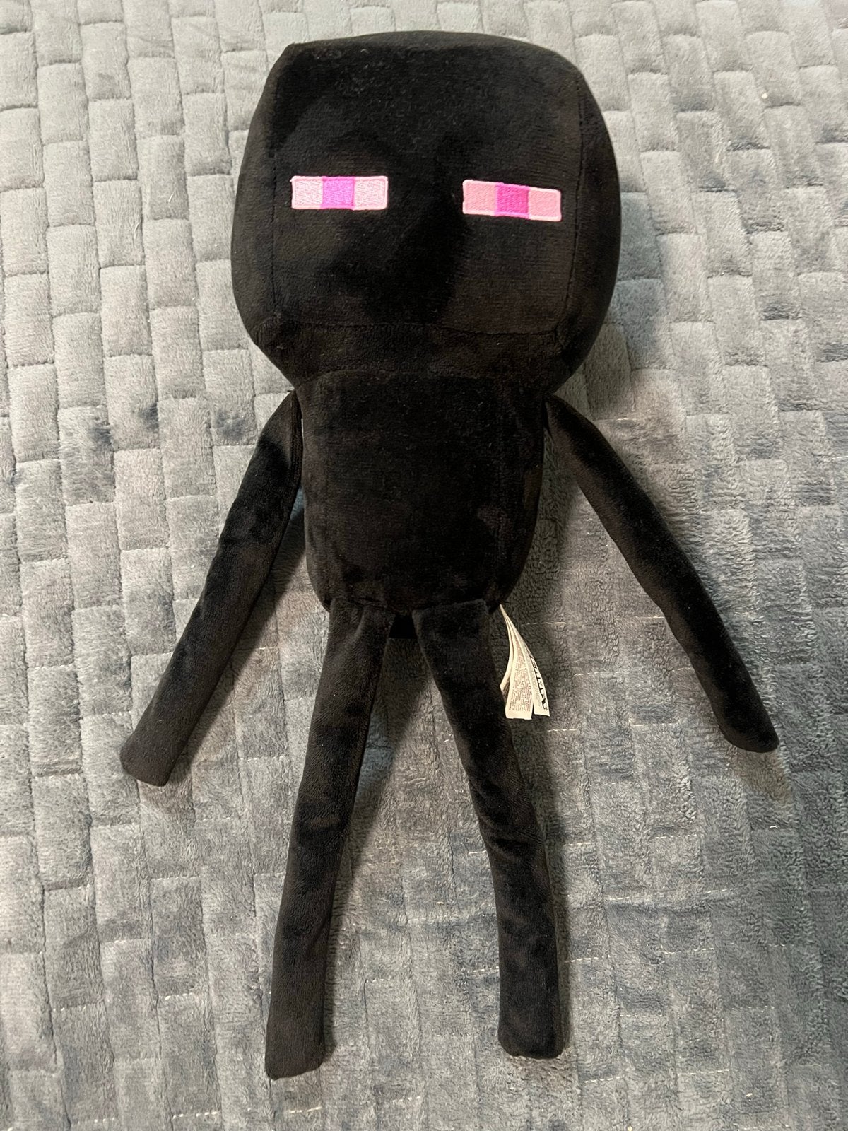 ZGAN, Minecraft Enderman Knuffel, 40 cm, Overige karakters, Overige typen, Zwart, Ophalen of Verzenden