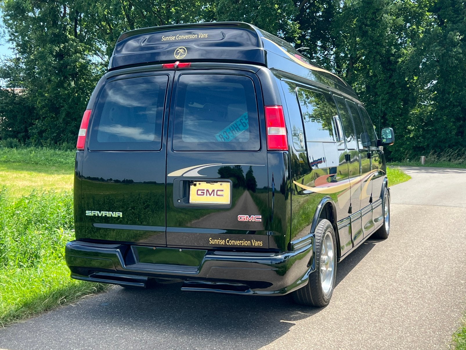 2008 GMC Savana ****Sunrise Conversion vans****, Automaat, Zwart, Bedrijf, Chevy Van