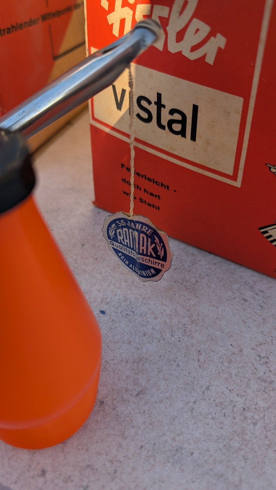 fissler Vistal pannetjes uit de jaren 60/70, Ophalen of Verzenden, Gebruikt