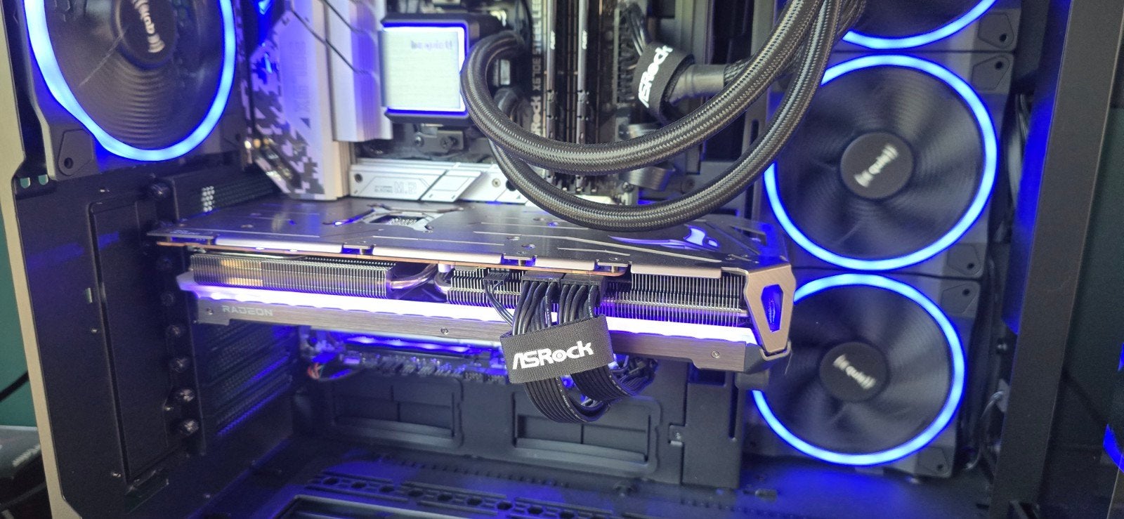 PowerColor RX 7800 XT 16G-E/OC, Computers en Software, Videokaarten, Ophalen, Zo goed als nieuw, GDDR6, PCI
