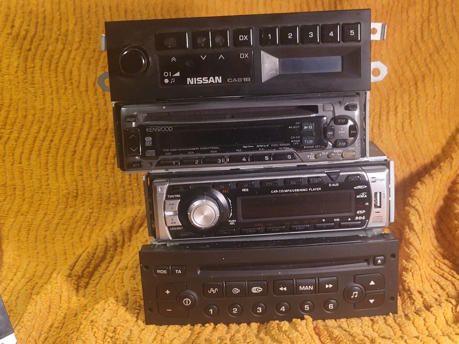 Diverse autoradio's: Nissan, Kenwood, en meer, Auto diversen, Autoradio's, Ophalen of Verzenden, Gebruikt