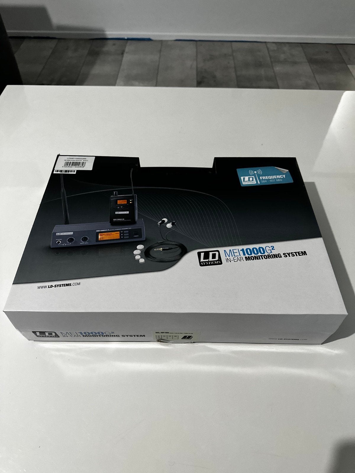 LD Systems MEI 1000 G2 In-Ear Monitoring Systeem, Ophalen of Verzenden, Zo goed als nieuw, Audio