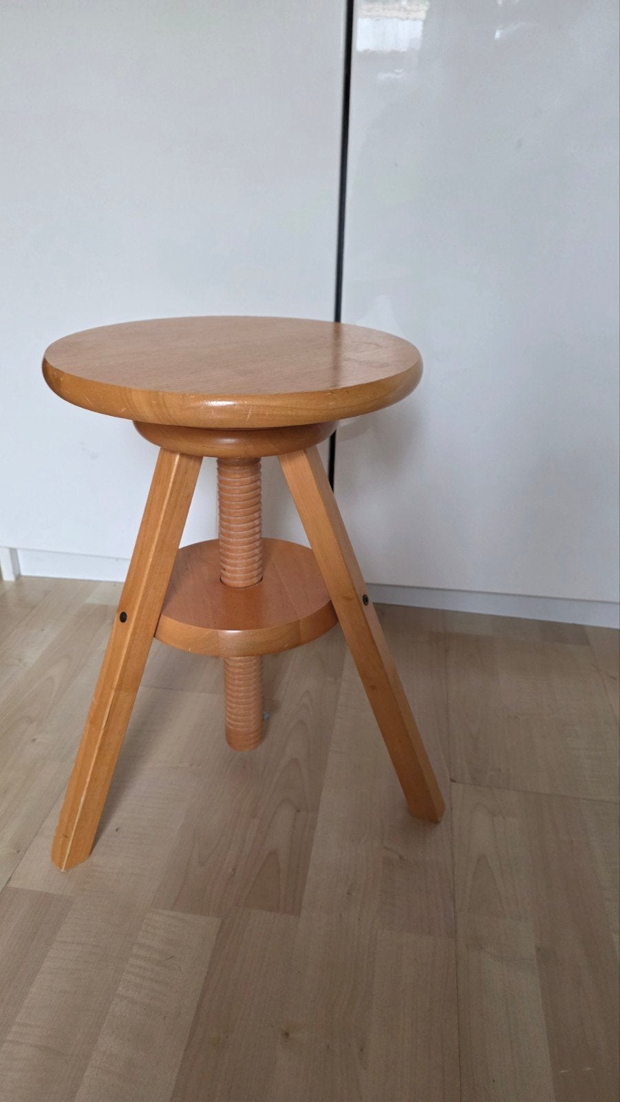 Pianokruk in hoogte verstelbaar, Ophalen of Verzenden, In hoogte verstelbaar, Zo goed als nieuw, Hout